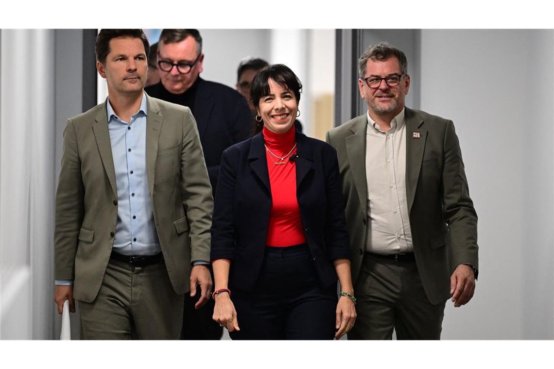 Die Parteispitzen informierten am späten Nachmittag über das Ergebnis der Sondierungen. 