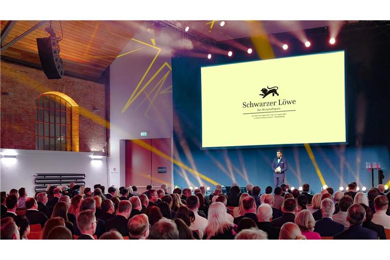 Die Phoenix-Halle im Römerkastell war erneut Standort für die festliche Preisverleihung zum „Schwarzen Löwen“.