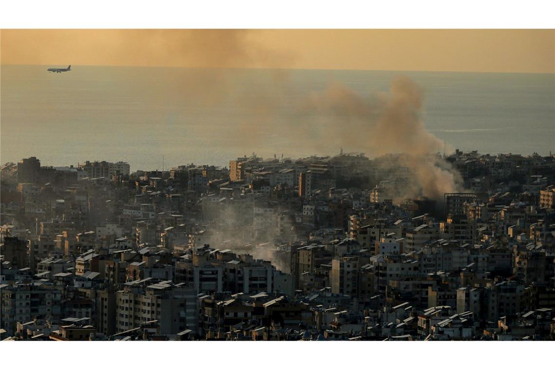 Die Piloten im Libanon starteten teils während laufender Angriffe in Sichtweite.