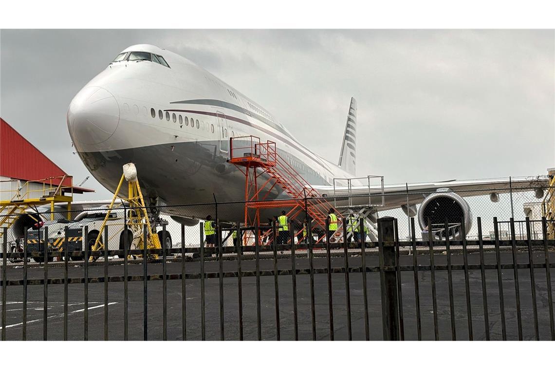 USA nehmen geschenkten Jumbojet von Katar offiziell an Die Pläne für das teure Geschenk sorgten bereits in den kommenden Tagen für große Empörung. (Archivbild)