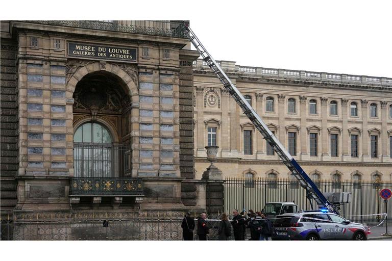 Die Polizei ist vor Ort.
