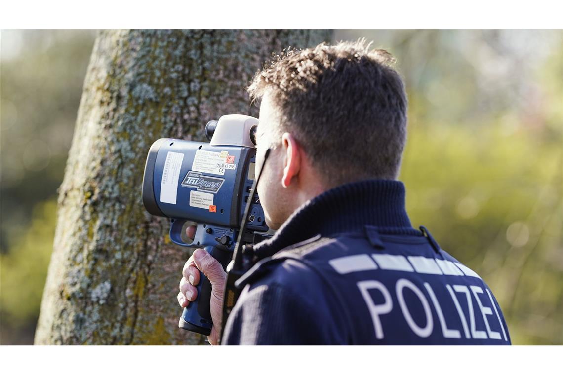 Die Polizei kontrollierte beim Blitzermarathon in Baden-Württemberg verstärkt. (Symbolfoto)