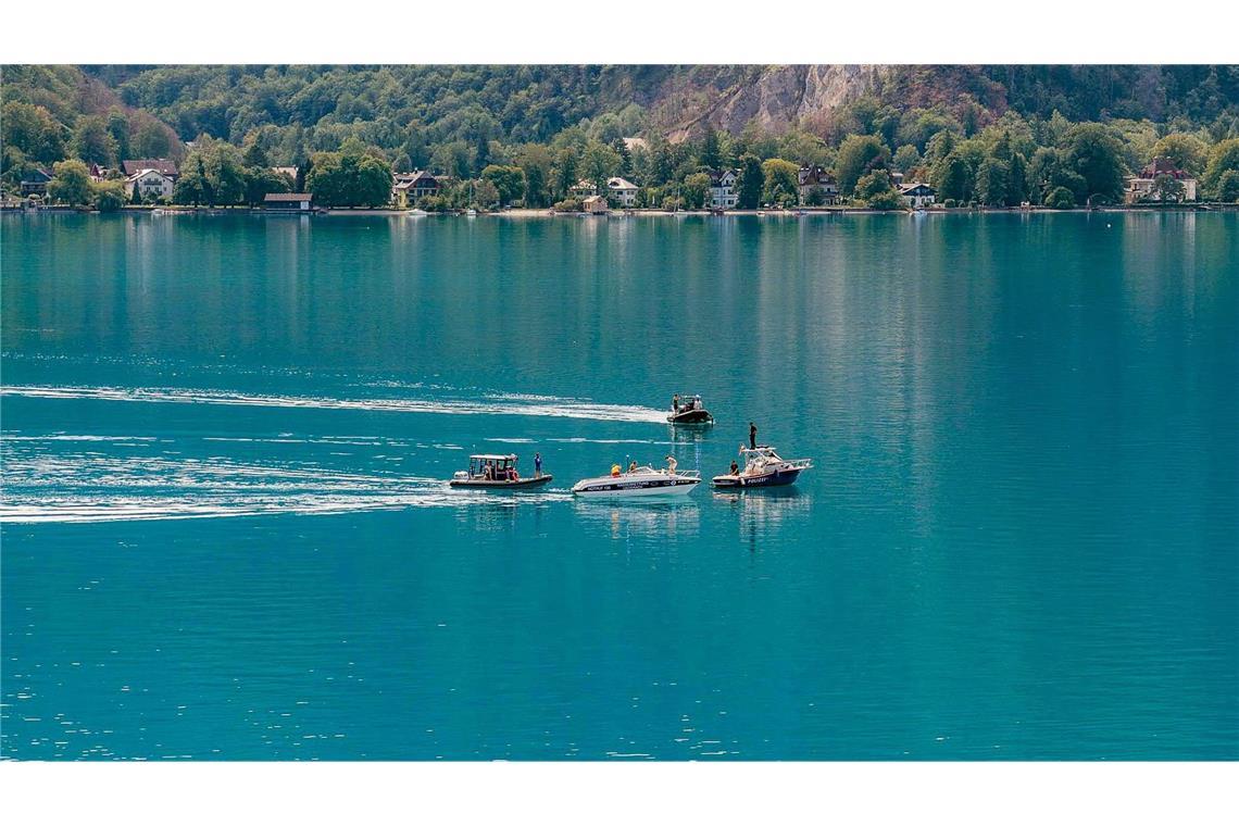 Die Polizei setzte bei der Suche unter anderem Sonar und einen Tauchroboter ein. 