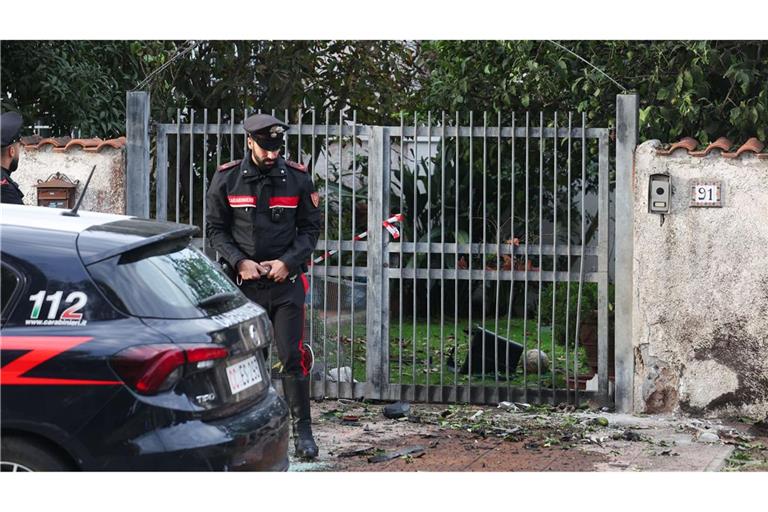 Die Polizei sperrte den Bereich ab.