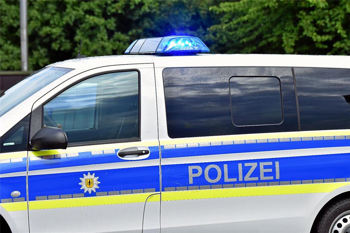 Die Polizei war gestern in Leutenbach im Einsatz. Symbolfoto: Tobias Sellmaier