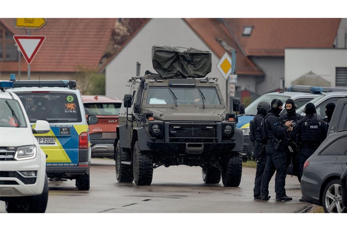 Die Polizei war mit Spezialkräften im Einsatz.