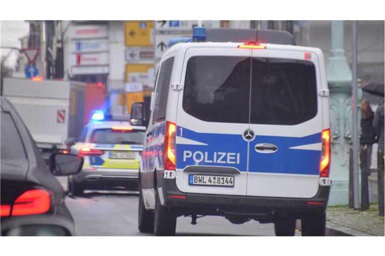 Die Polizei war mit zahlreichen Kräften in Mannheim unterwegs.