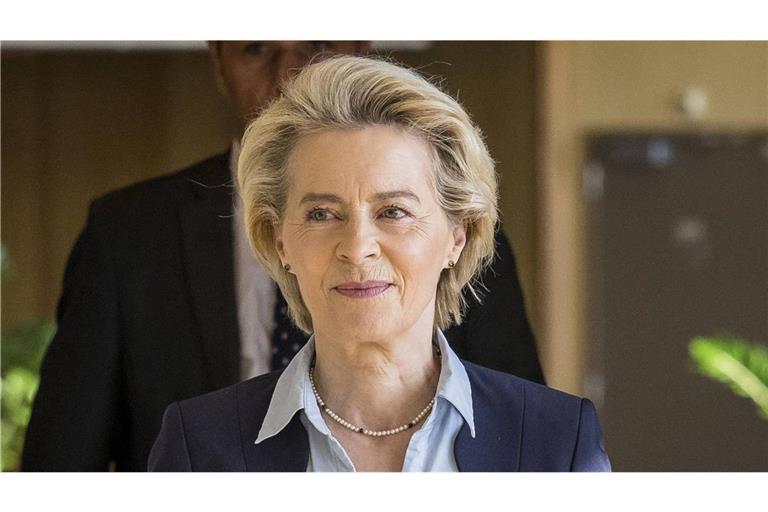 Die Präsidentin der EU-Kommission Ursula von der Leyen (Archivbild).