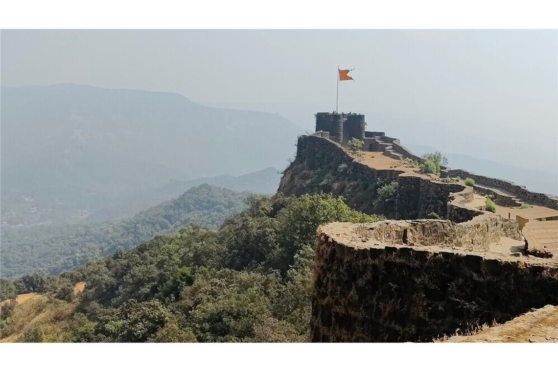 Hafen, Paläste, Malereien: Diese Orte sind nun auch Welterbe Die Pratap-Festung ist eine der historischen Militärlandschaften von Maratha in Indien (Archivbild).