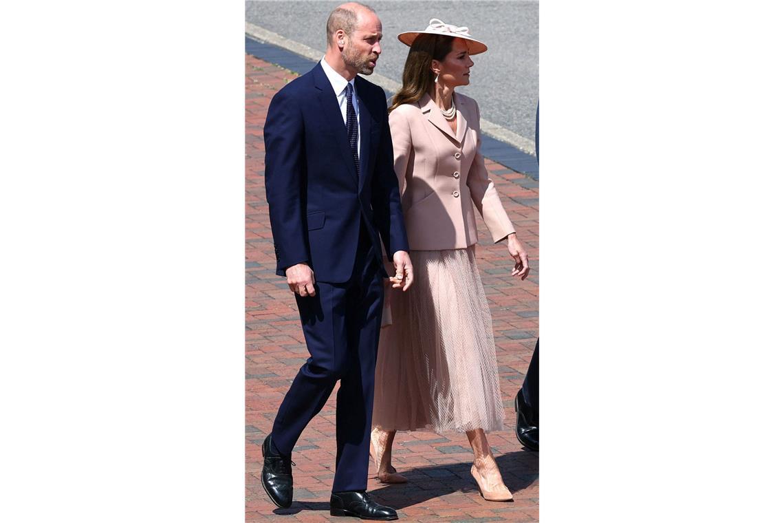Charmant oder frech? Macron zwinkert Prinzessin Kate zu