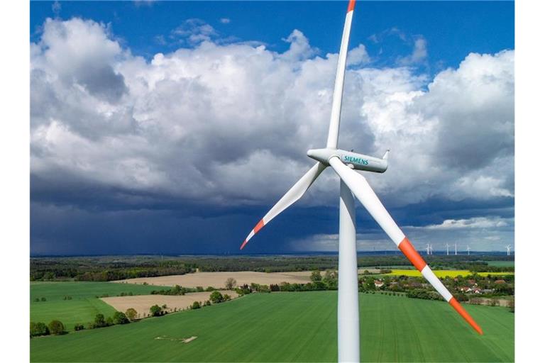 Die Probleme beim Windkraftunternehmen Siemens Gamesa reißen nicht ab und belasten auch den Mehrheitseigner Siemens Energy. Foto: Patrick Pleul/dpa-Zentralbild/dpa