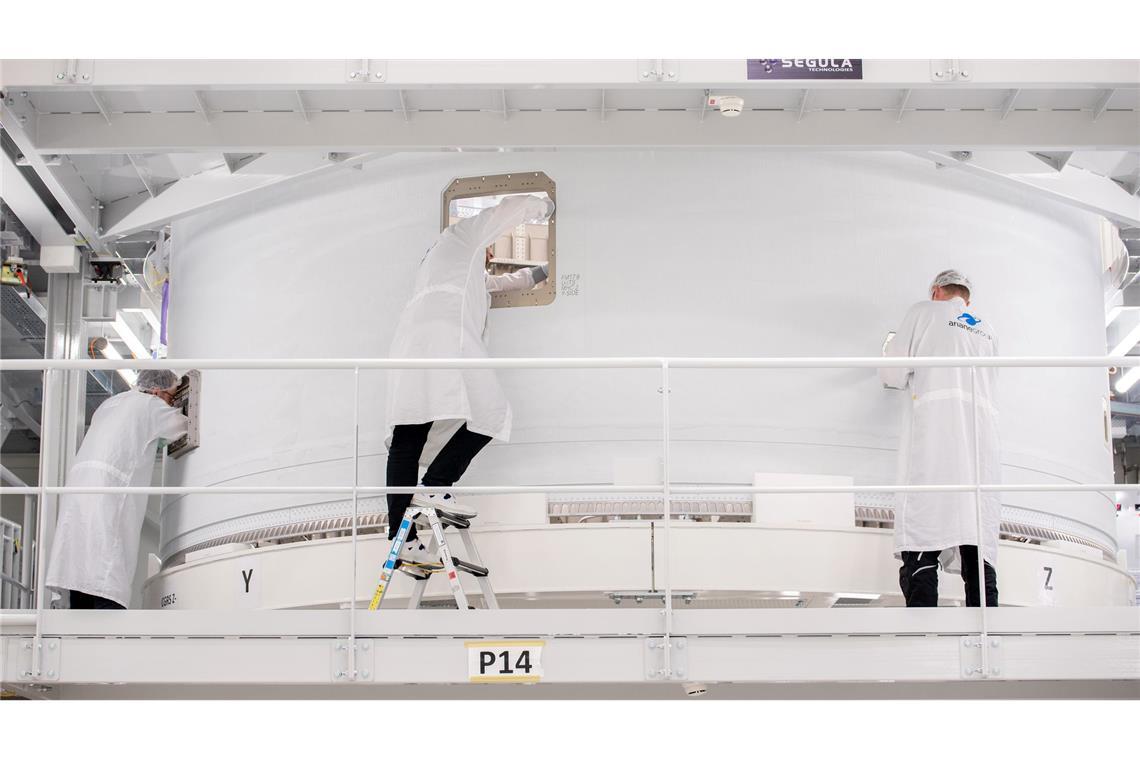 Die Produktion an den Standorten wird hochgefahren.