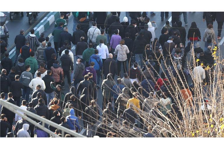 Die Proteste im Iran werden immer gewaltsamer. (Archivbild)