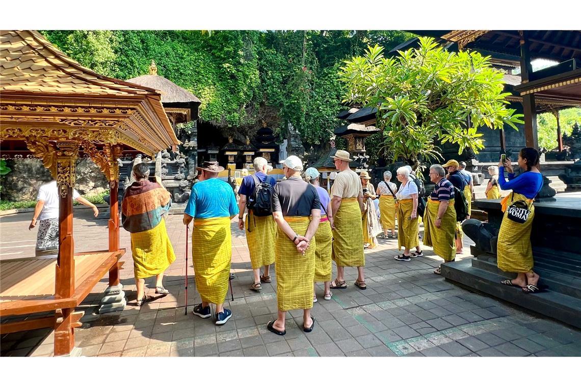 Die Provinzregierung wünscht sich mehr "Qualitätstouristen", die Respekt für die Kultur und Traditionen Balis zeigen. ((Archivbild)