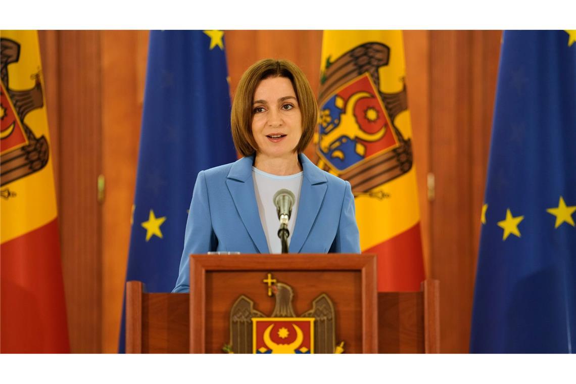 Die prowestliche Präsidentin Maia Sandu will mit einer Mehrheit prowestlicher Kräfte im Parlament den EU-Kurs des Landes fortsetzen.
