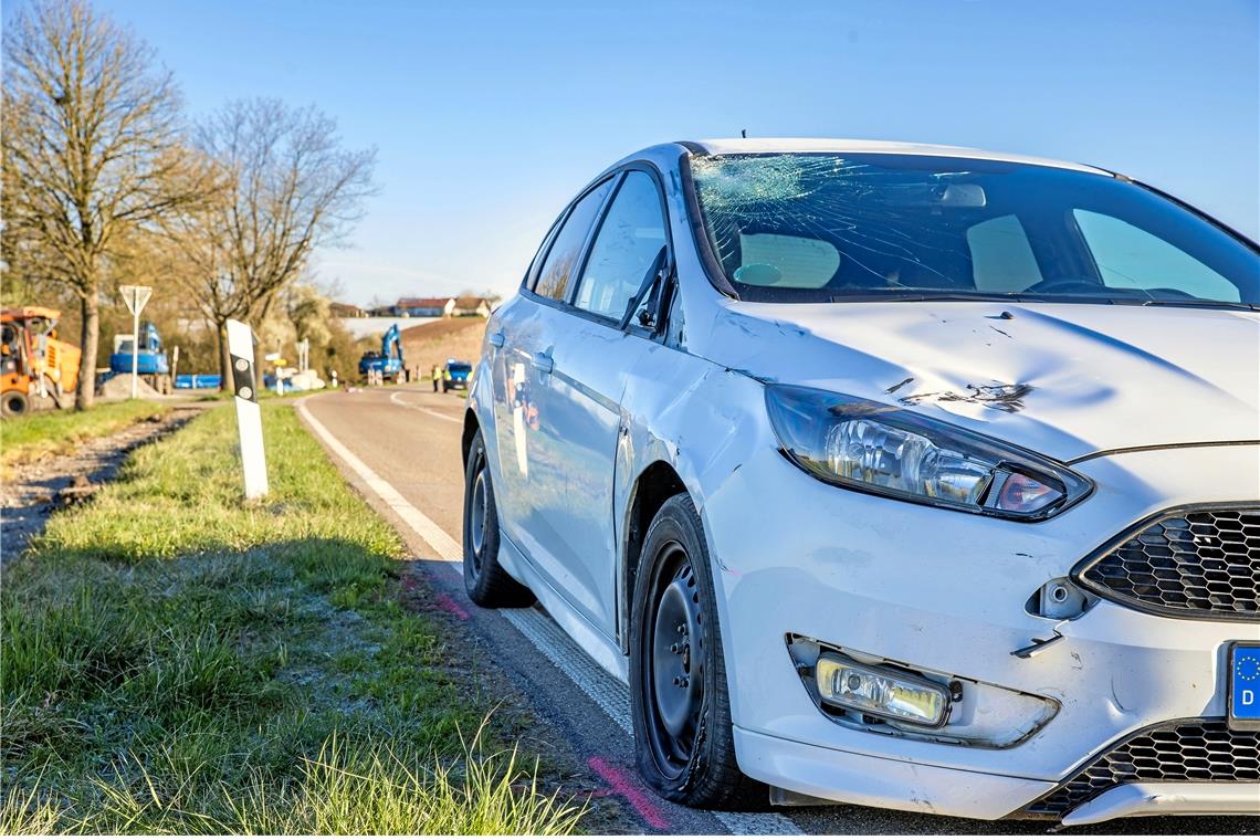 Die Radfahrerin hatte den Ford-Fahrer übersehen. Foto: Benjamin Beytekin