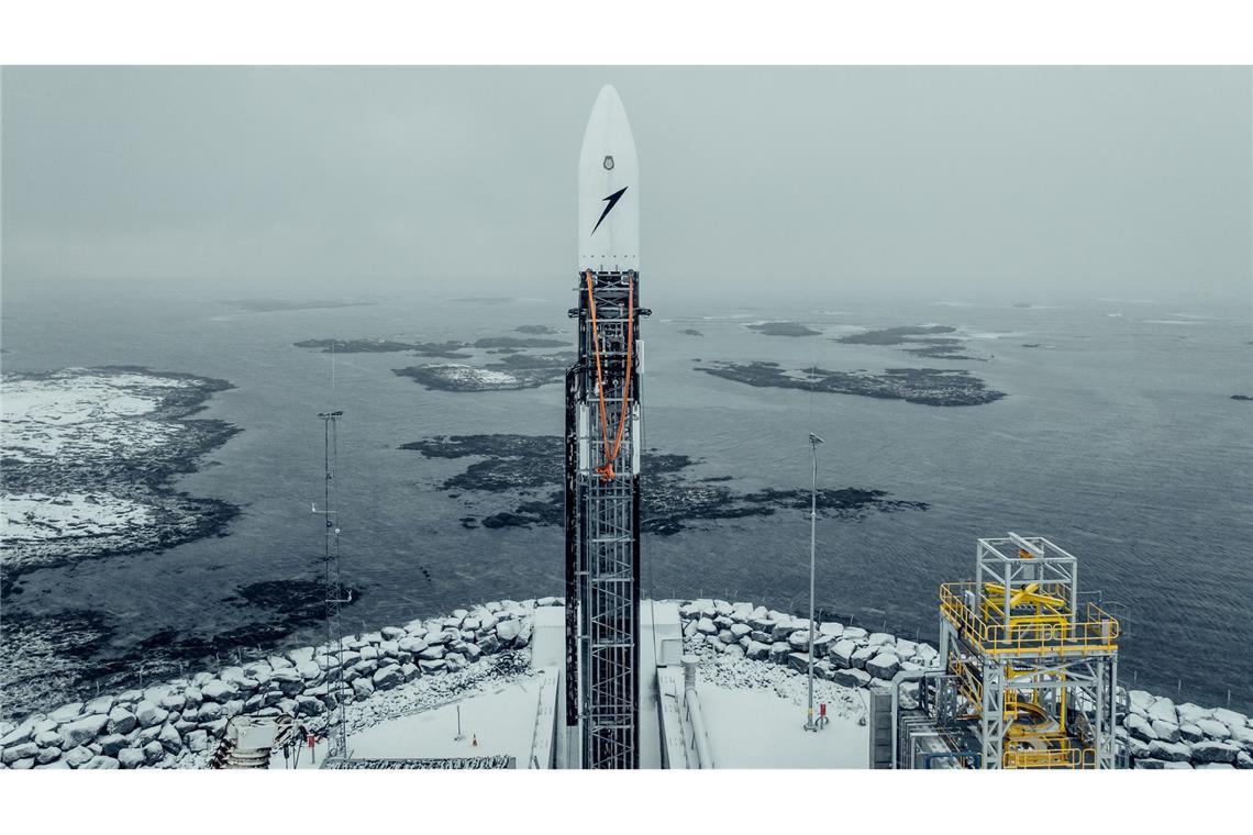 Die Rakete von Isar Aerospace. (Handout)