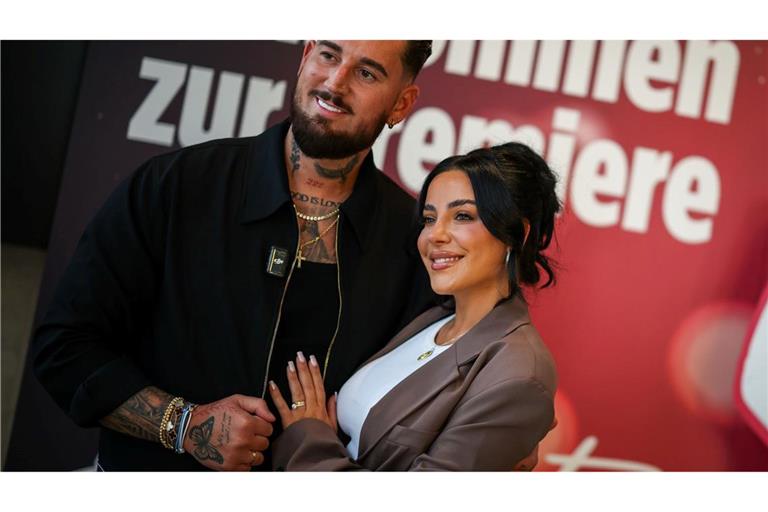 Die Reality-Stars Leyla und Mike Heiter (r) gaben sich das Ja-Wort. (Archivbild)