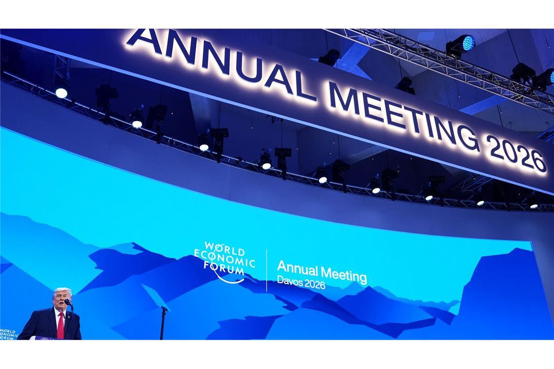 Die Rede in Davos war mit Spannung erwartet worden.