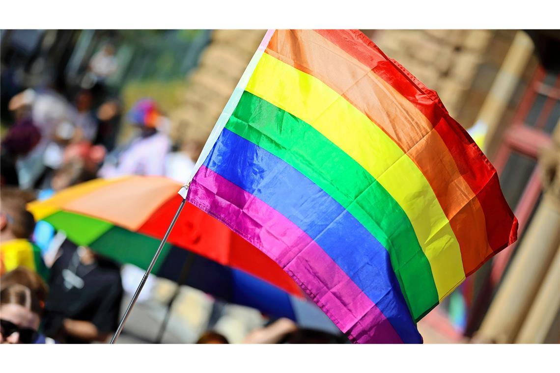 Sozialministerium: Regenbogenfahne nur einmal im Jahr Die Regenbogenfahne darf laut Innenministerium nur einmal jährlich gehisst werden (Symbolbild).