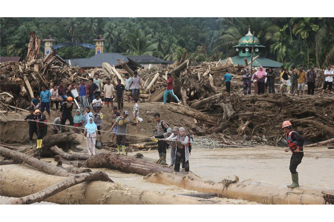 Die Regenzeit in der Region beginnt gerade erst richtig.