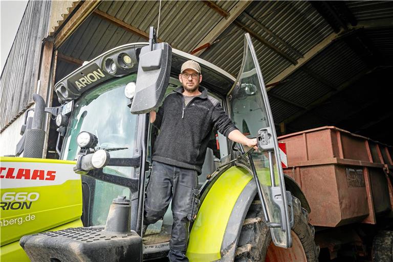Die Reglementierung belastet Landwirte wie Denis Schwaderer sehr. Und jetzt sollen weitere Vorschriften dazukommen. Foto: Alexander Becher