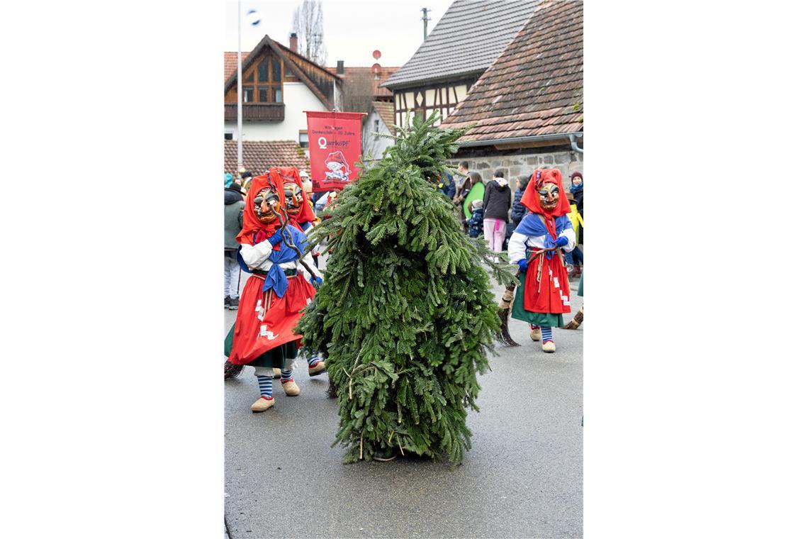 Die Reisigbären gehören zu den Stäffeleshexen des Sulzbacher Carnevalsvereins.