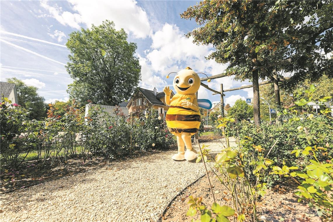 Aus Gartenschau wird Remstal-Route Die Remstal-Gartenschau mit ihrem Maskottchen Remsi ist werbewirksam für die ganze Region – diese Vermarktung will der Tourismusverein auch in Zukunft nutzen. Foto: L. Breusch