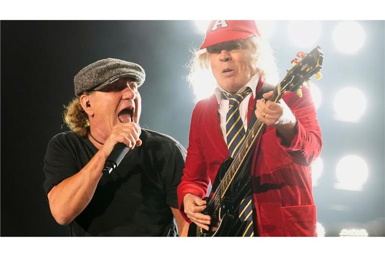Die Rockband AC/DC, hier in Kalifornien, tritt im August in Karlsruhe auf. (Archivbild)