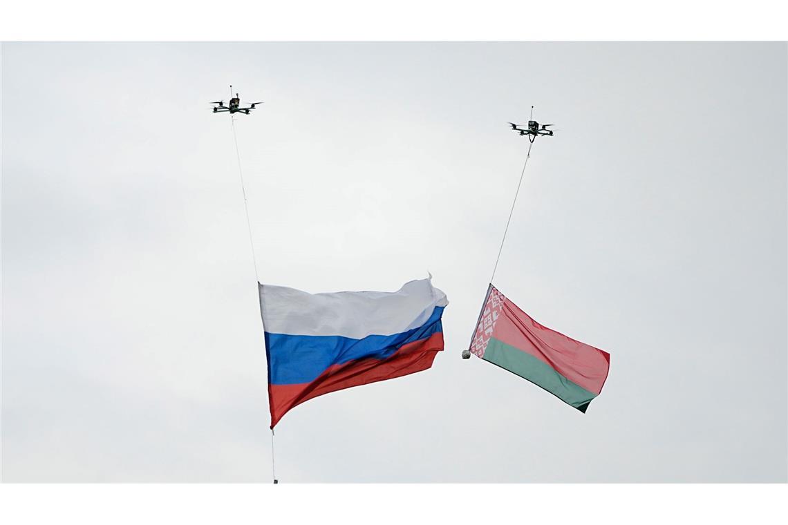 Die russische Armee kooperiert eng mit den Streitkräften von Belarus.