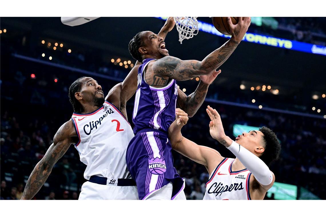Die Sacramento Kings waren bei den LA Clippers chancenlos.