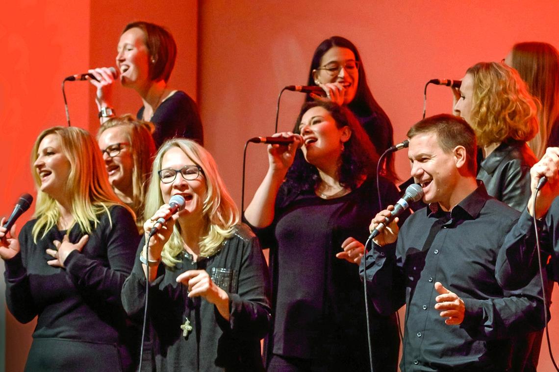 „Ich war begeistert und berührt“ Die Sänger von The Gospel House singen traditionelle Gospels, Soulnummern und Sacro-Pop. Foto: privat