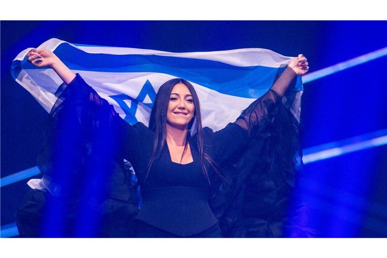 Die Sängerin Yuval Raphael trat für Israel beim ESC auf.