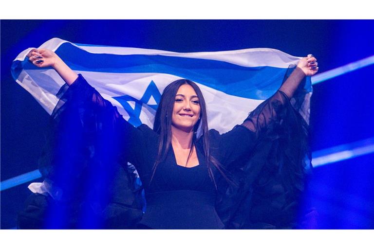 Die Sängerin Yuval Raphael trat für Israel beim ESC auf.