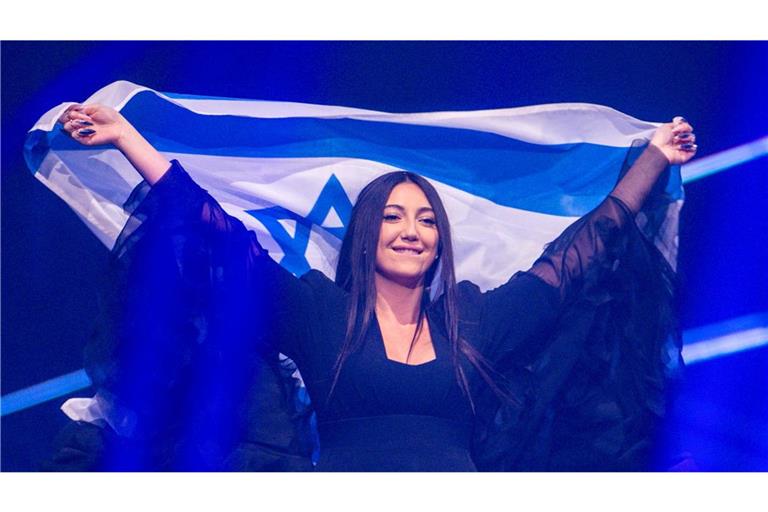 Die Sängerin Yuval Raphael trat für Israel beim ESC auf.