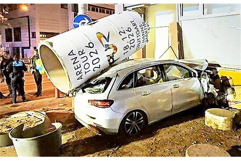 Die Säule auf dem Auto