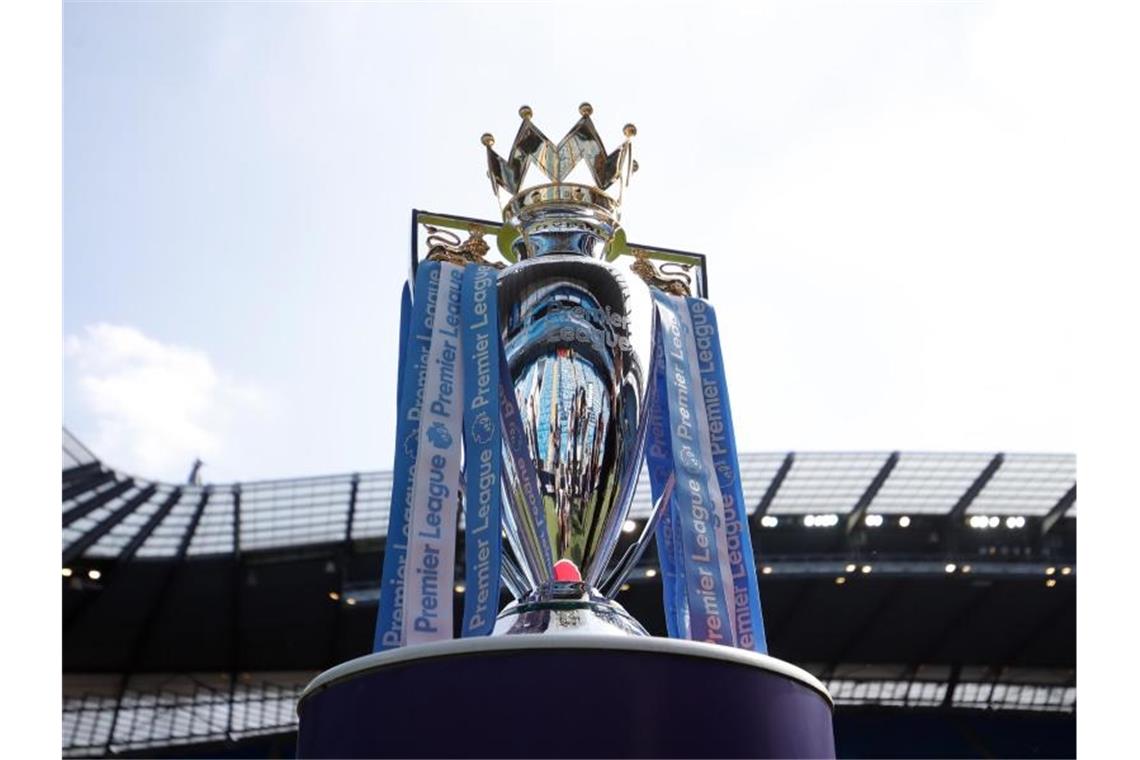 Die Saison in der Premier League soll am 12. Juni wieder starten. Foto: Martin Rickett/PA Wire/dpa