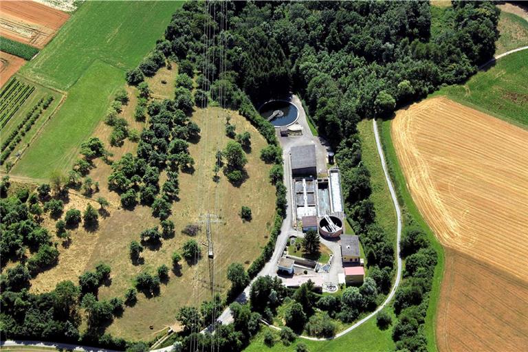 Die Sammelkläranlage Klöpferbachtal. Nun soll in das Betriebsgebäude investiert werden. Archivfoto: Florian Muhl