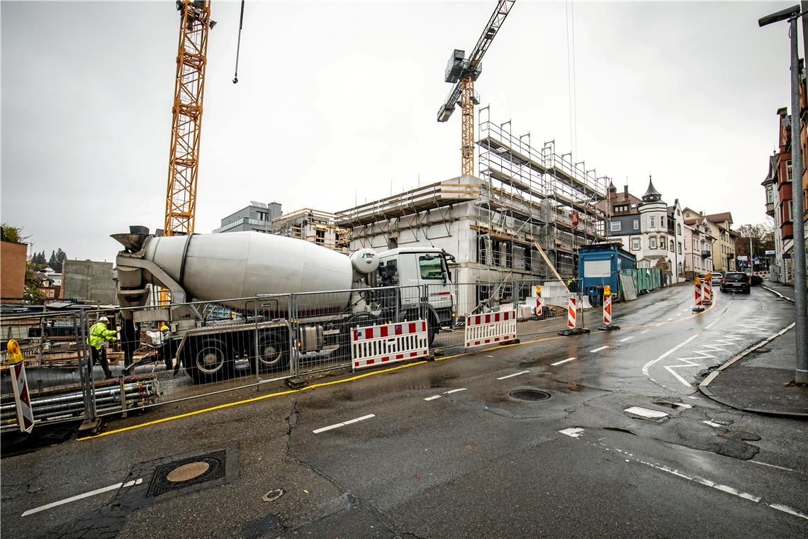 Keine Baustellen zum Schutz des Handels