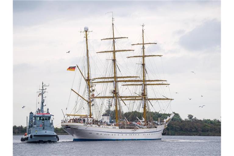 Die Sanierung der „Gorch Fock“ hat 135 Millionen Euro gekostet. Foto: Sina Schuldt/dpa