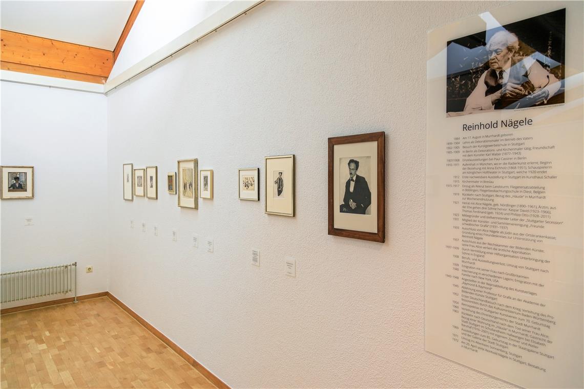 Vom ersten Erzählstück bis zum Spätdruck Die Schau wirft auch Schlaglichter auf die biografischen Stationen. Fotos: Stefan Bossow