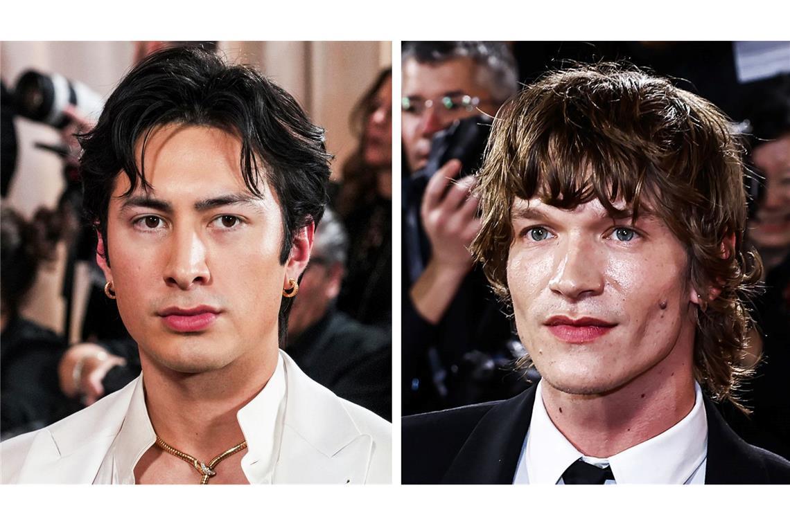 Die Schauspieler Hudson Williams (links) und Connor Storrie sind innerhalb weniger Wochen zu Serien-Weltstars geworden. (Archivbild/Kombo)