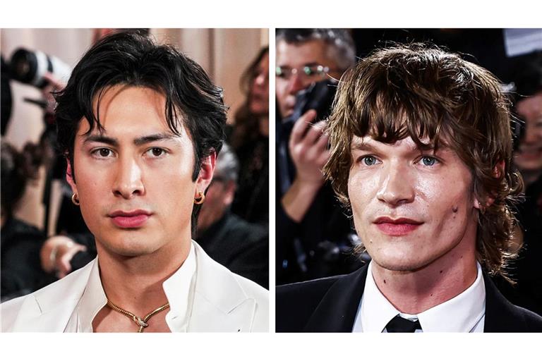 Die Schauspieler Hudson Williams (links) und Connor Storrie sind innerhalb weniger Wochen zu Serien-Weltstars geworden. (Archivbild/Kombo)