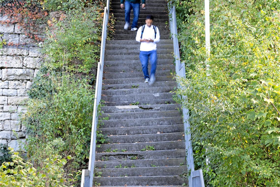 Ein Stufenplan für Backnangs marode Treppen
