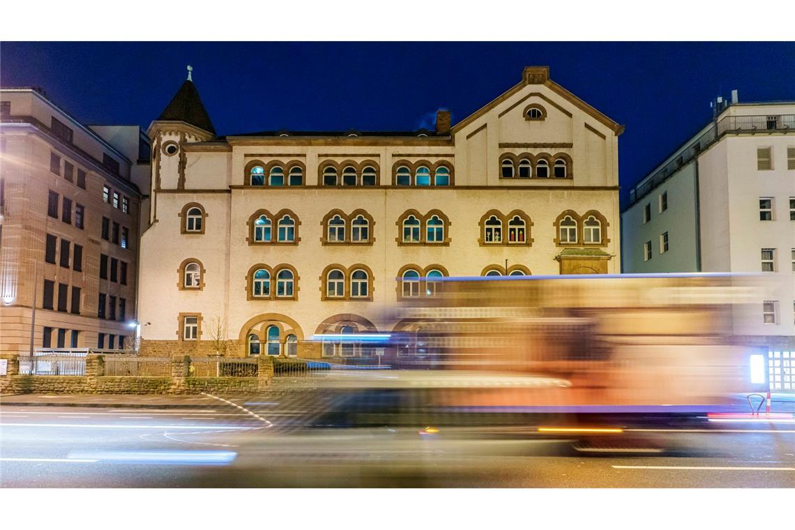 Die Schule des vermissten Jungen in Frankfurt.