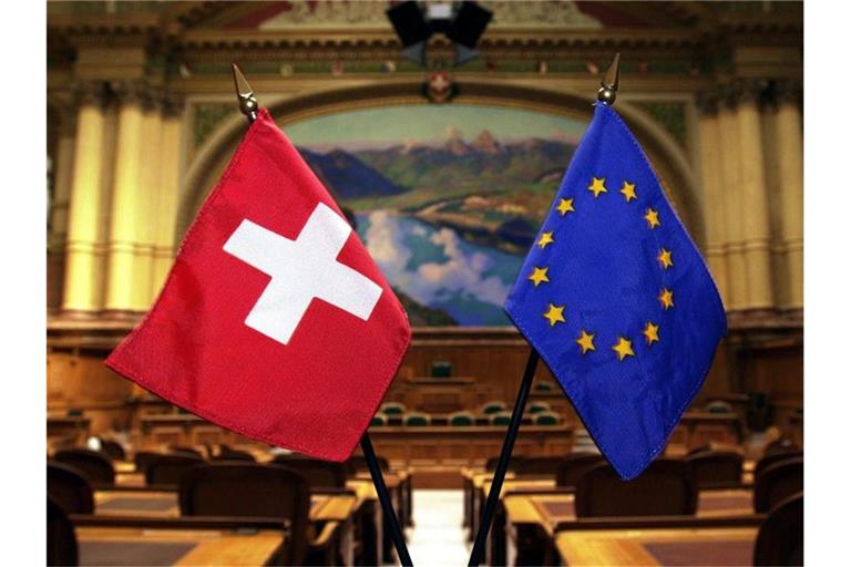 Die Schweiz übernimmt die EU-Sanktionen,. Foto: Michael Stahl/epa/dpa