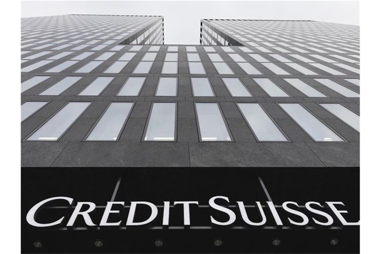 Die Schweizer Bank Credit Suisse soll kriminelle Kunden haben. Foto: Gaetan Bally/KEYSTONE/dpa