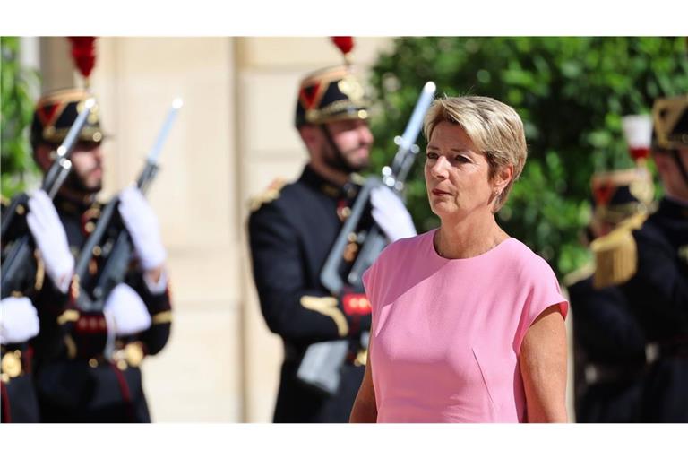 Die Schweizer Bundespräsidentin Karin Keller-Suter äußerte sich auf der Plattform X. (Archivbild)