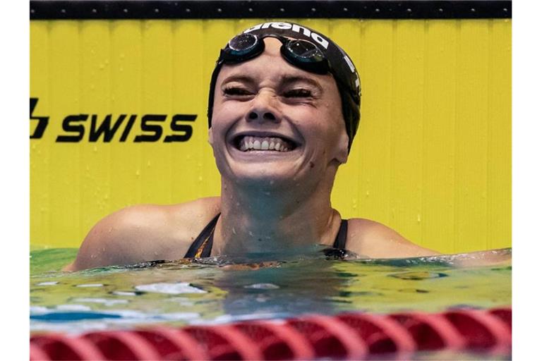 Die Schwimmerin Jessica Steiger muss ihr Sportler-Leben neu organisieren. Foto: Bernd Thissen/dpa