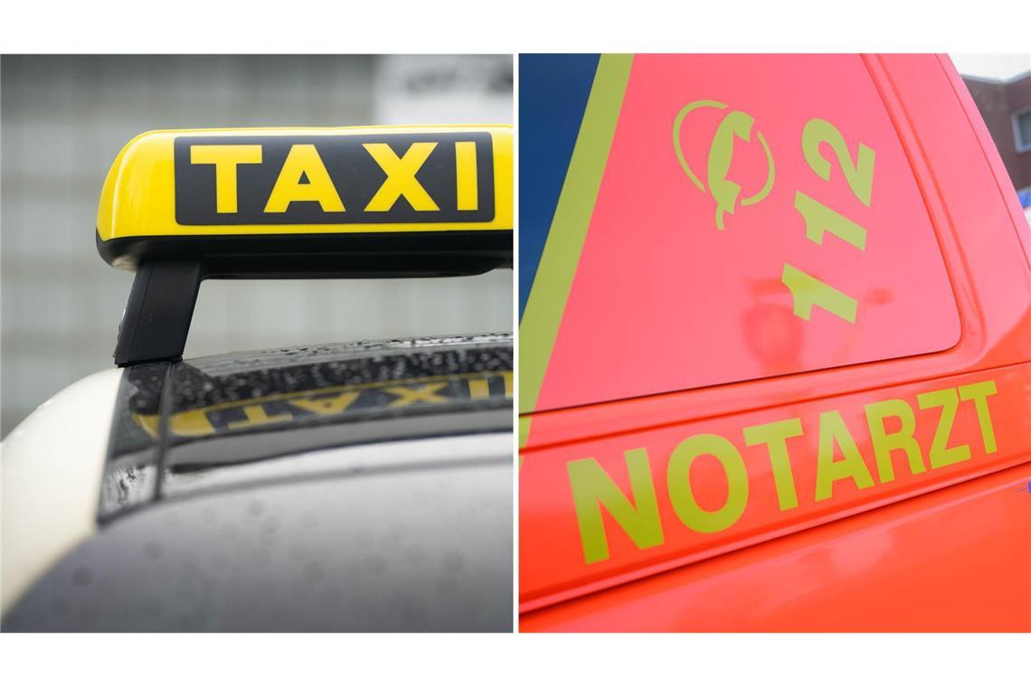 Die Seniorin wurde von dem Taxi erfasst und verstarb noch am Unfallort. (Symbolbild)